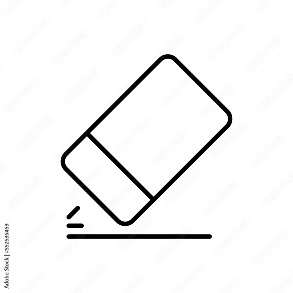 Eraser icon vector design templates Eraser icon vector design templates