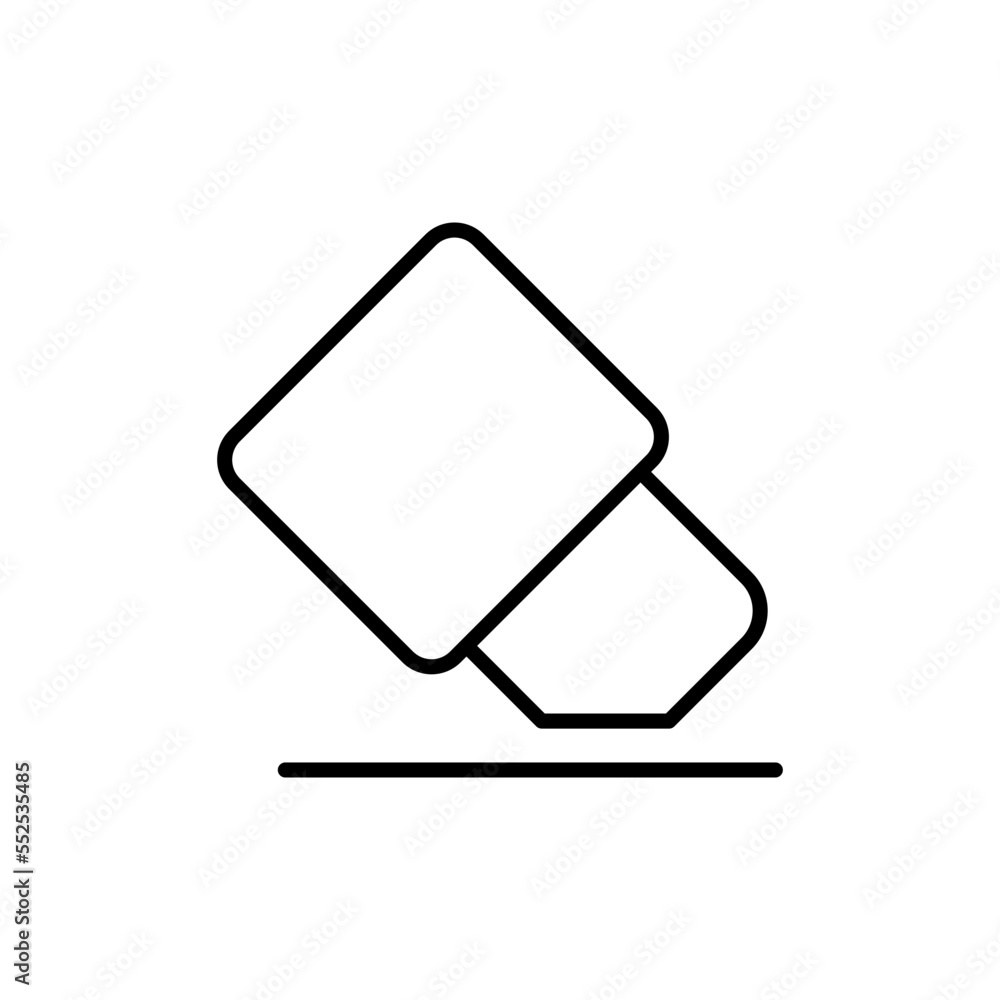 Eraser icon vector design templates Eraser icon vector design templates