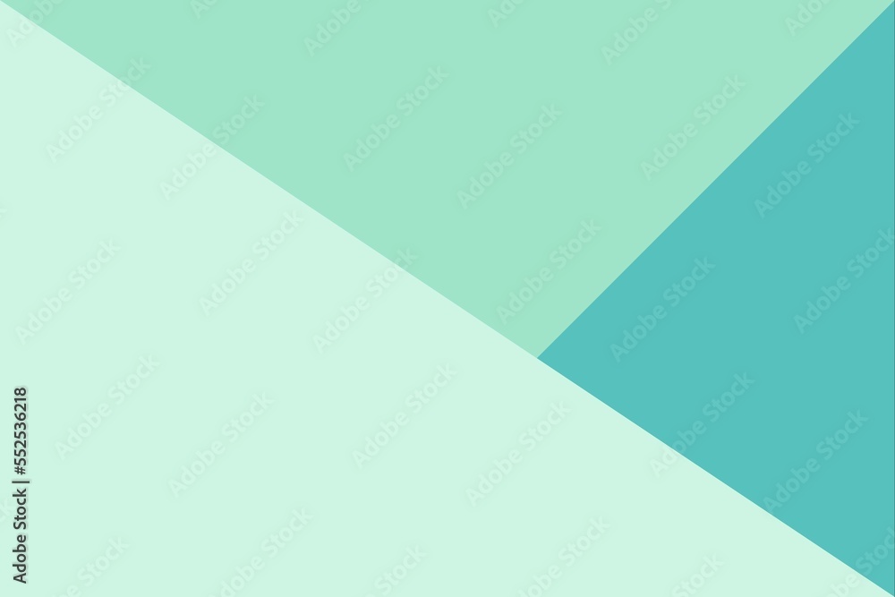 Fototapeta premium Abstract colorful minimalism background. Geometric shapes in three pastel colors