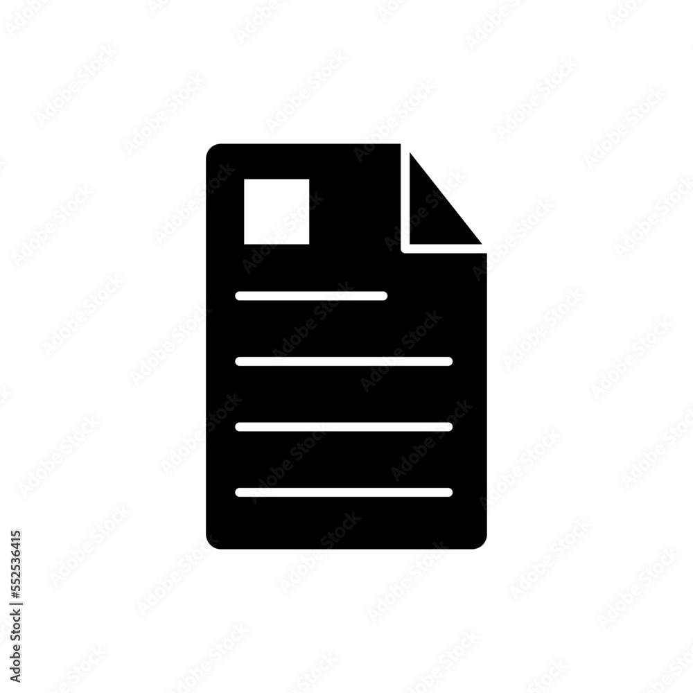 Paper icon vector design templates Paper icon vector design templates