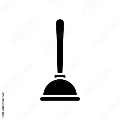 plunger icon vector design template in white background