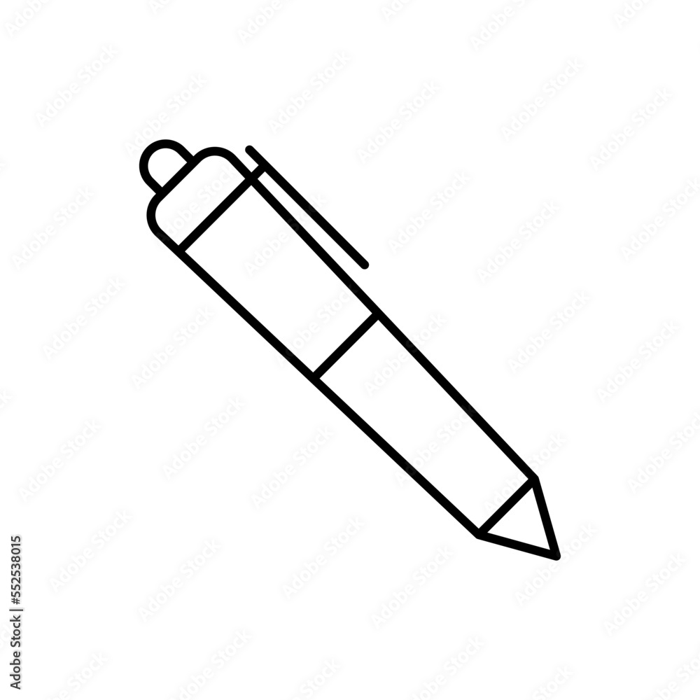 Fototapeta premium Pen icon vector design templates