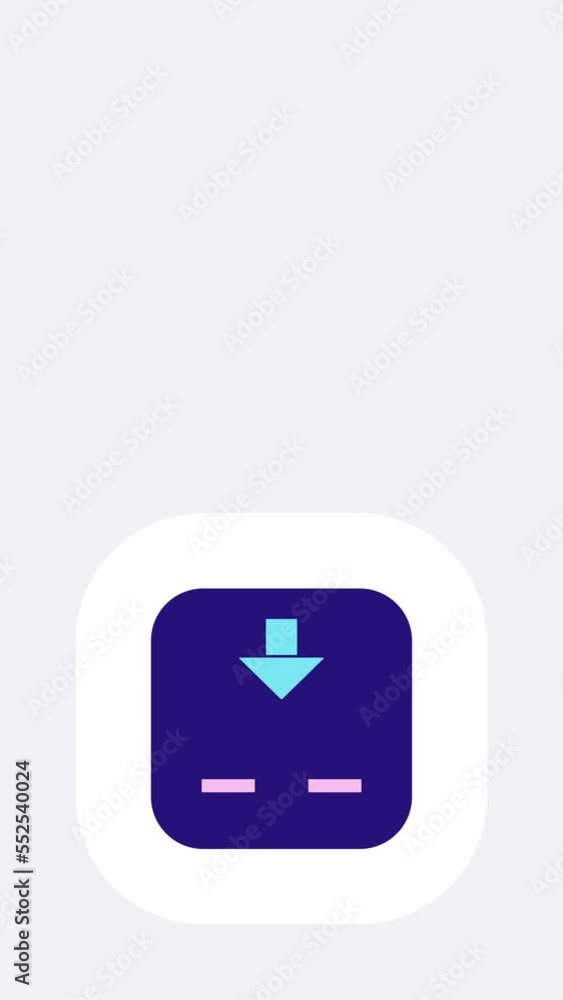 4k video of cartoon icon on white background. 4k video of cartoon icon on white background.