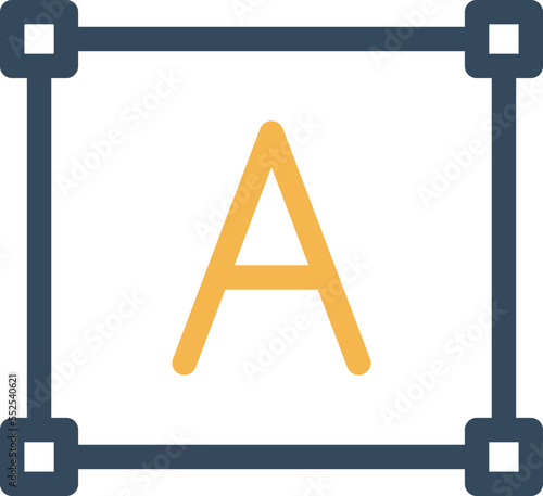 Font Transform Vector Icon
