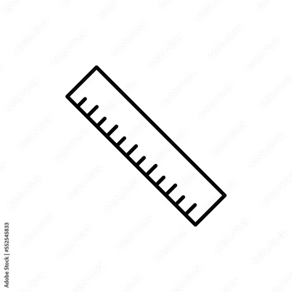 Ruler icon vector design templates Ruler icon vector design templates