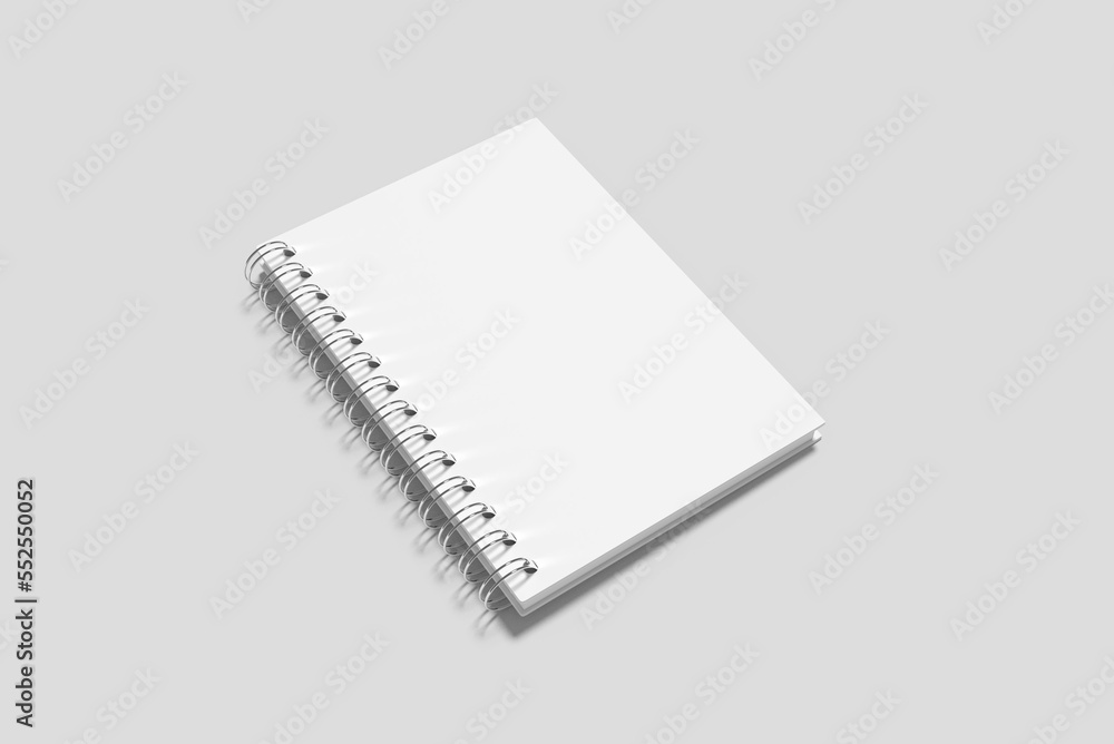 Spiral Notebook Blank Mockup Spiral Notebook Blank Mockup