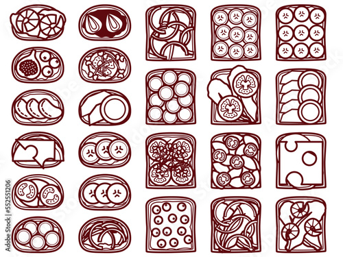 ドイツパンオープンサンドL