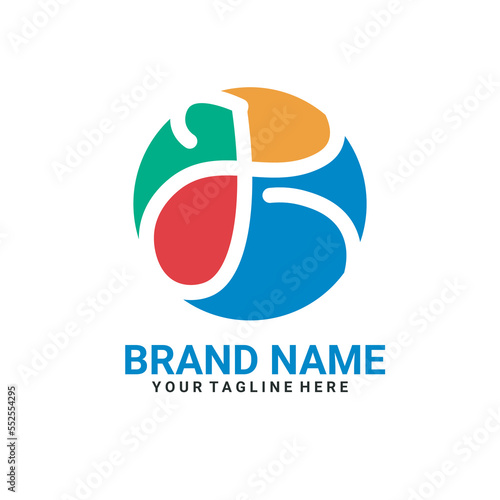 simple abstract logo design