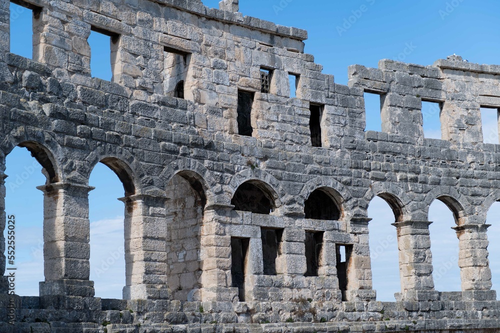 Fototapeta premium Amphitheater in Puka Croatia