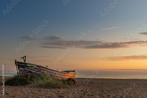 The old Fishing boat photo