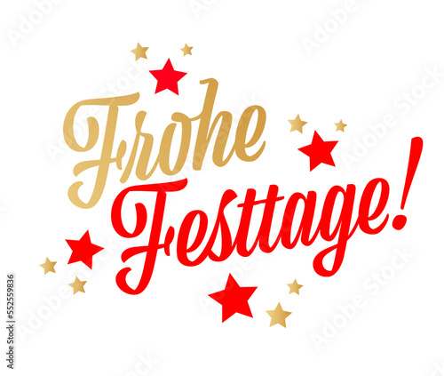 Frohe Festtage