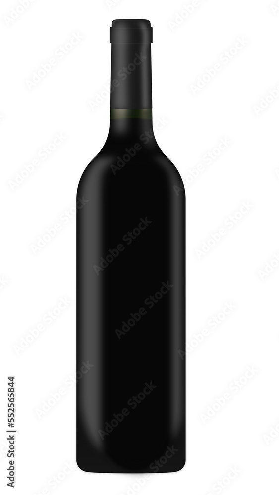 Wine Bottles isolated on white background, Vector realistic mockup of clear glass bottle without label. PNG white transparent background. Wine Bottles isolated on white background, Vector realistic mockup of clear glass bottle without label. PNG white transparent background.