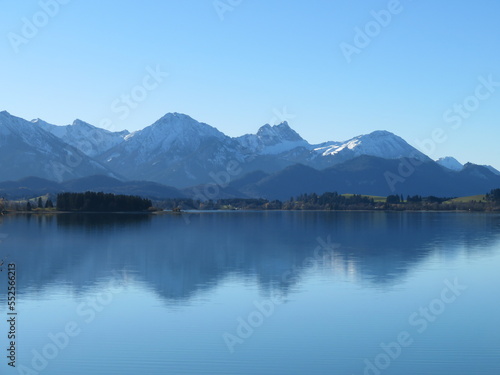 Alpenblick am Forggensee