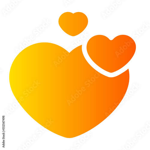loving gradient icon