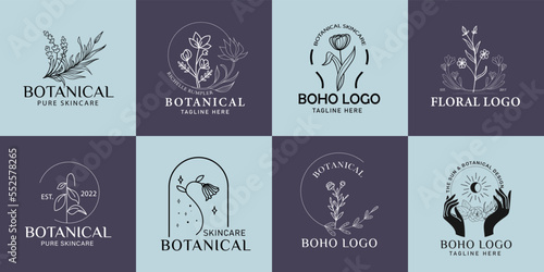 Collection of hand drawn logotypes..