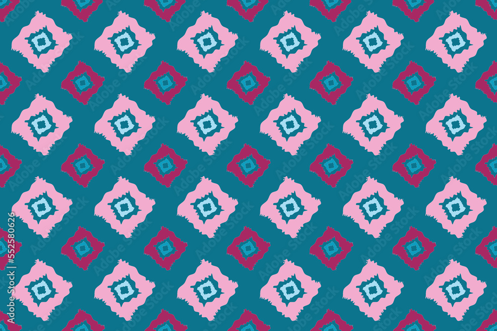 seamless retro vector pattern for textil, print, table cloth in pink and blue colors. modern style. with multicolored paint stripes, season 2024 seamless retro vector pattern for textil, print, table cloth in pink and blue colors. modern style. with multicolored paint stripes, season 2024