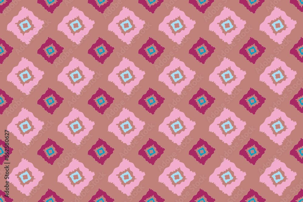 seamless retro vector pattern for textil, print, table cloth in pink and blue colors. modern style. with multicolored paint stripes, season 2024 seamless retro vector pattern for textil, print, table cloth in pink and blue colors. modern style. with multicolored paint stripes, season 2024