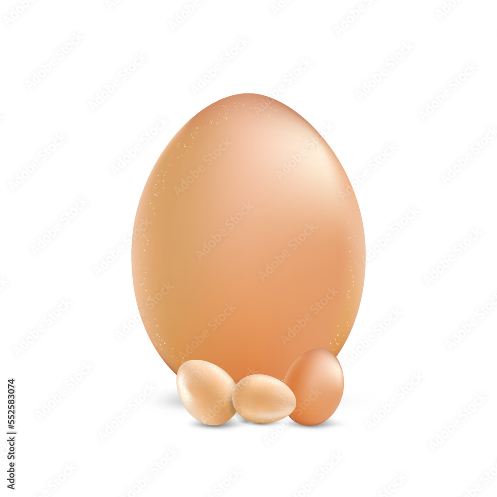 Egg with copy space vector art Egg with copy space vector art