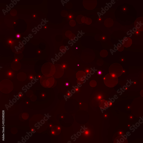 Abstract colorful background with bokeh
