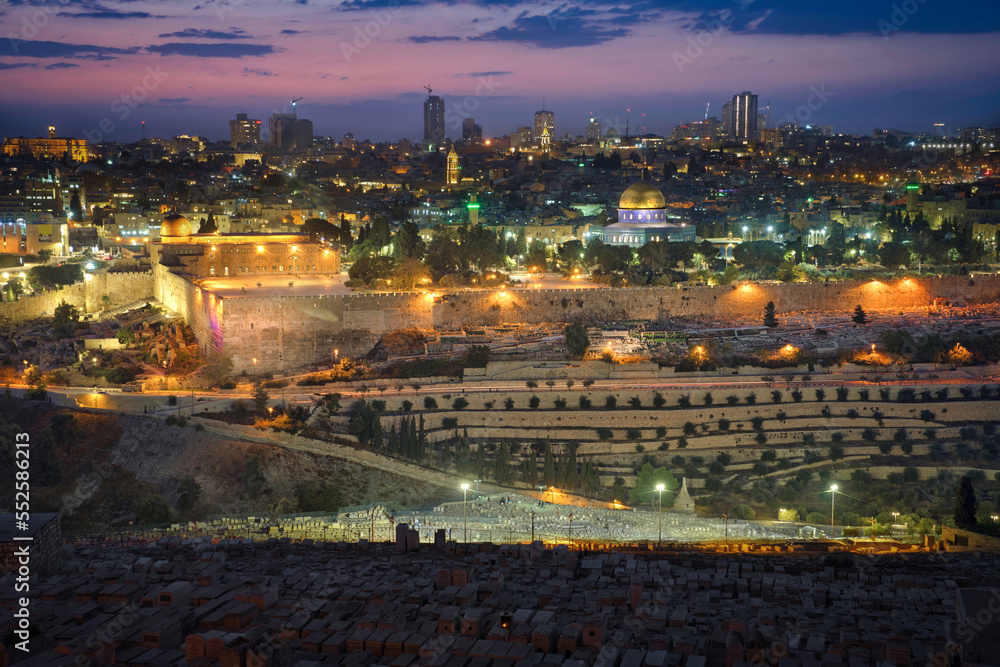 Jerusalem & Sunset