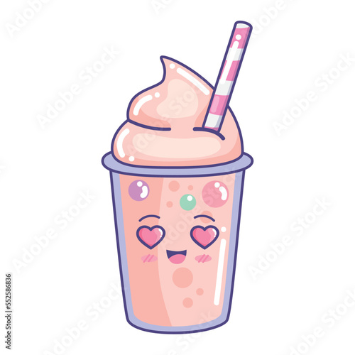 cute milkshake kawaii