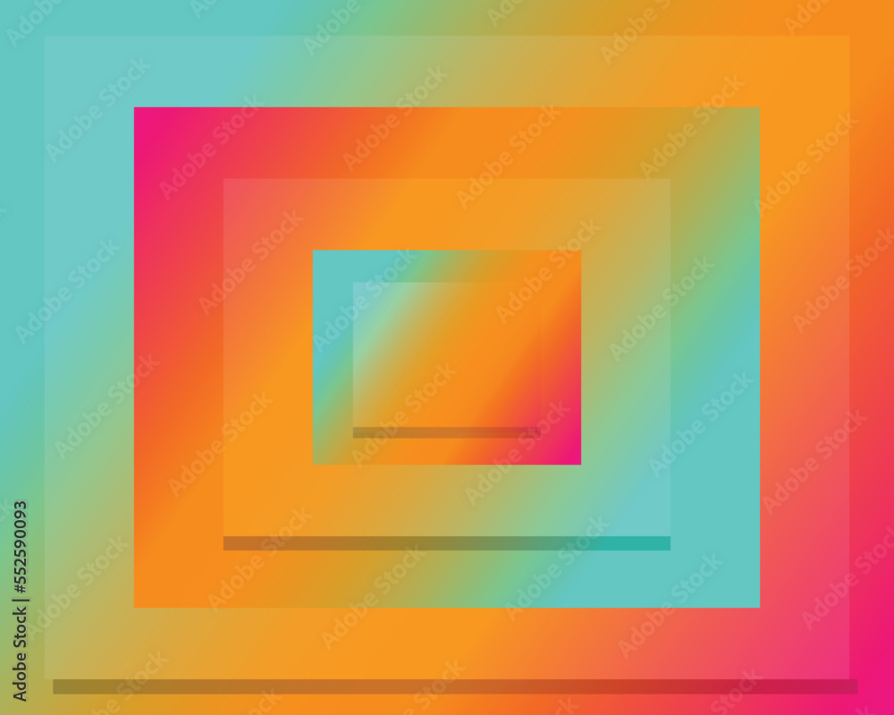 Liquid color background design with square cells. Liquid color background design with square cells.