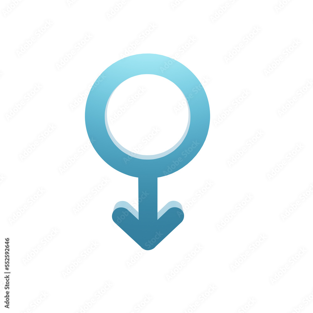 boy icon gender sign 3d render object icon illustration boy icon gender sign 3d render object icon illustration