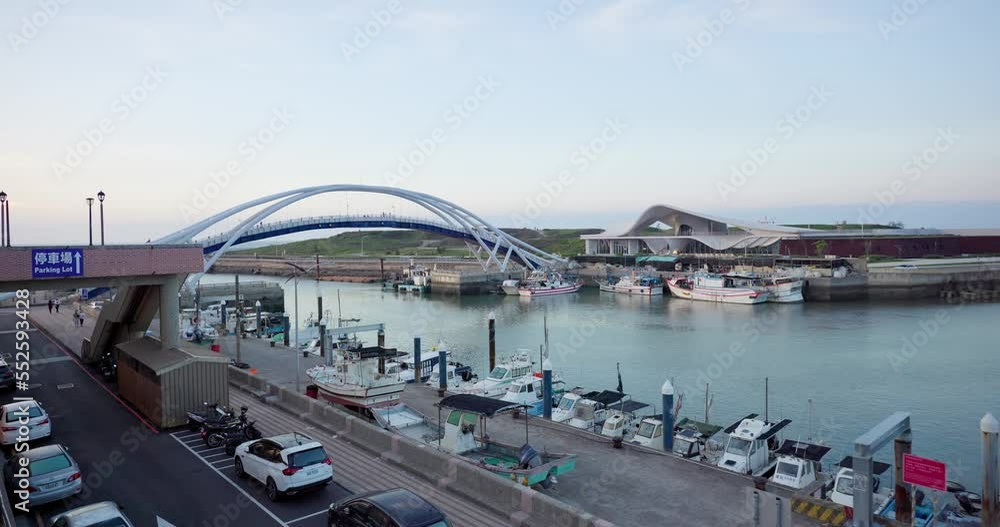 Yongan Fishing Port in Taoyuan of Taiwan Yongan Fishing Port in Taoyuan of Taiwan