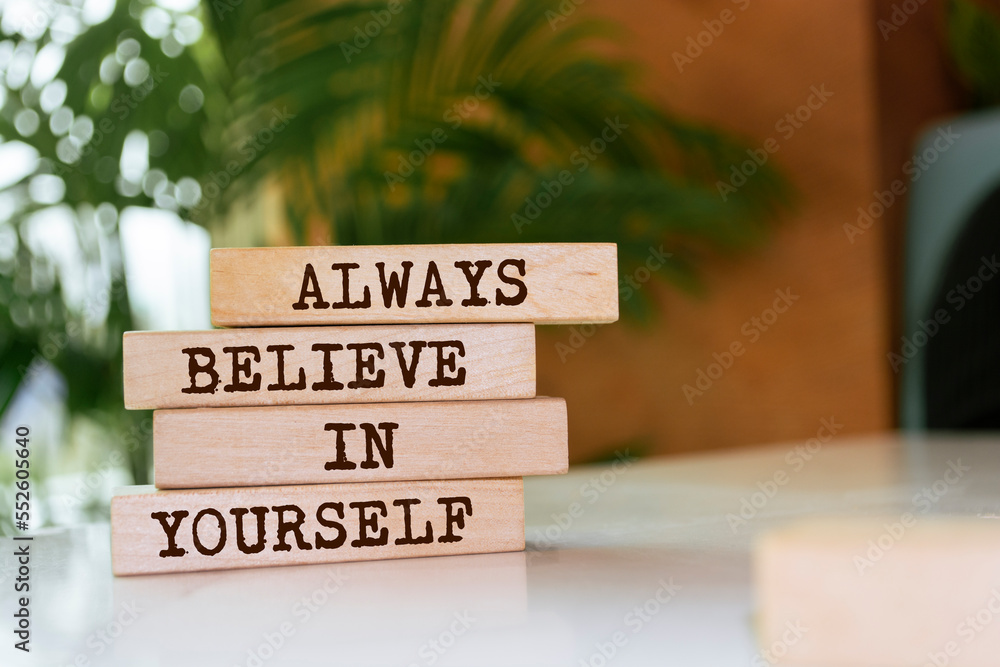 Believe online wooden blocks