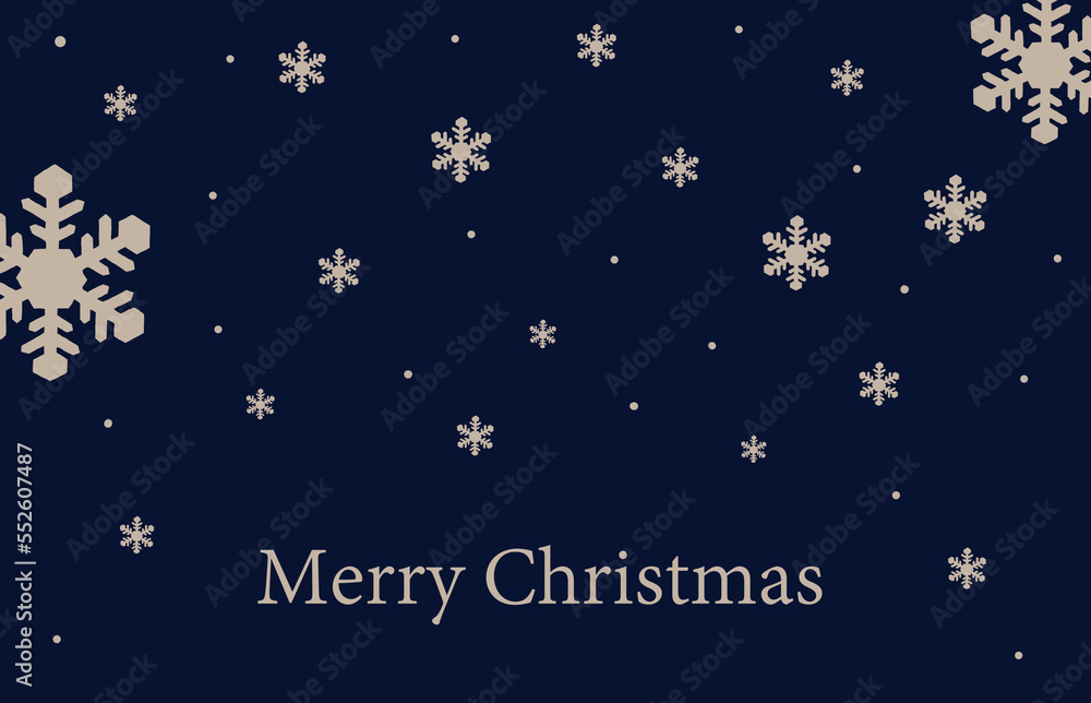 Snowflakes falling at night during Christmas Snowflakes falling at night during Christmas