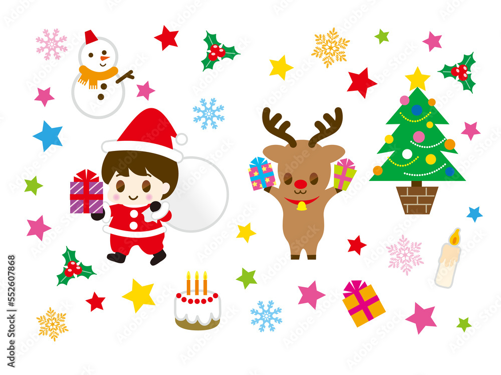 Fototapeta premium 楽しいクリスマス