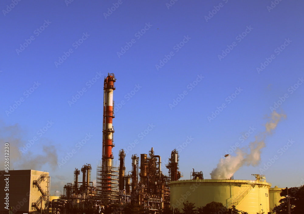 Fototapeta premium 幸寿尾の煙突