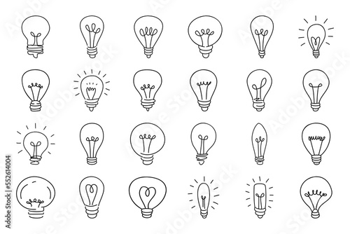 light bulb idea draw doodle 