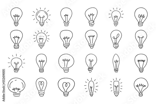 light bulb idea draw doodle 