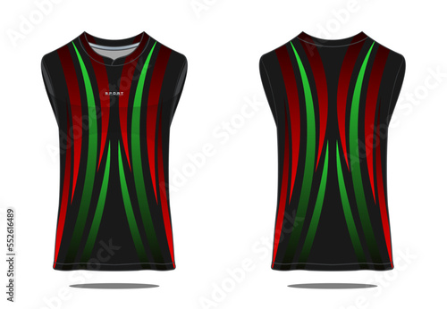 Basketball jersey tank top sport illustration