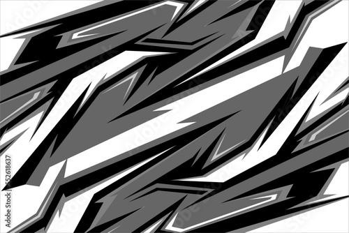 design vector racing background with a unique line pattern with a blend of gray, white and black colors