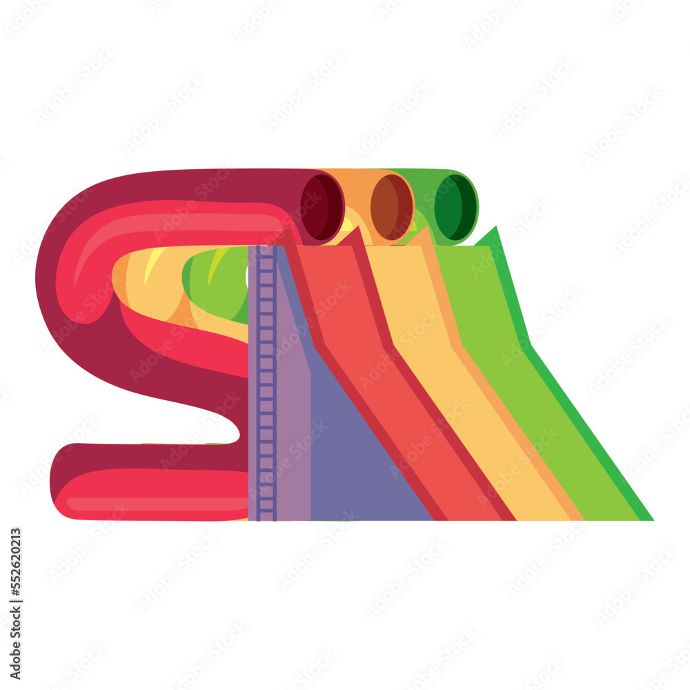 tricolor playground slide tricolor playground slide