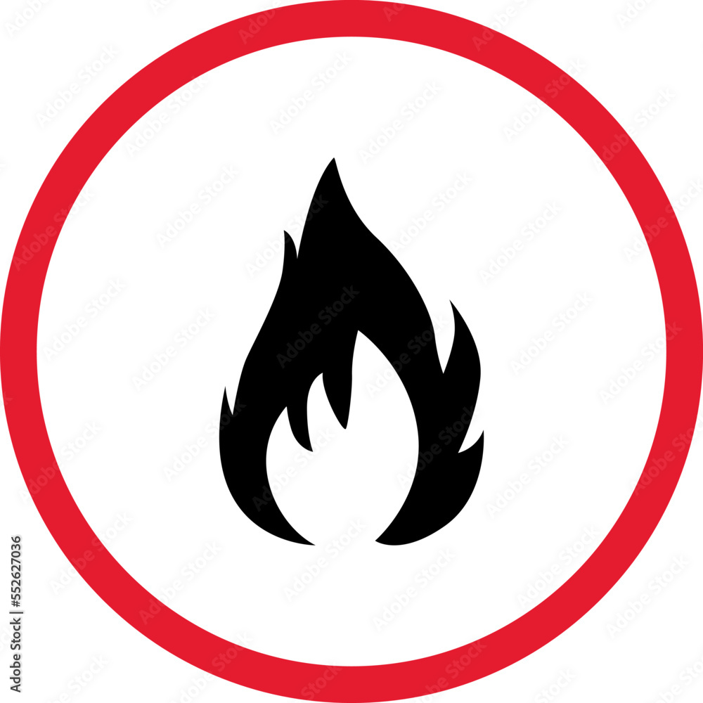 Gas station sign vector illustration. Warning symbol. Gas station warning road sign. Gas station sign vector illustration. Warning symbol. Gas station warning road sign.