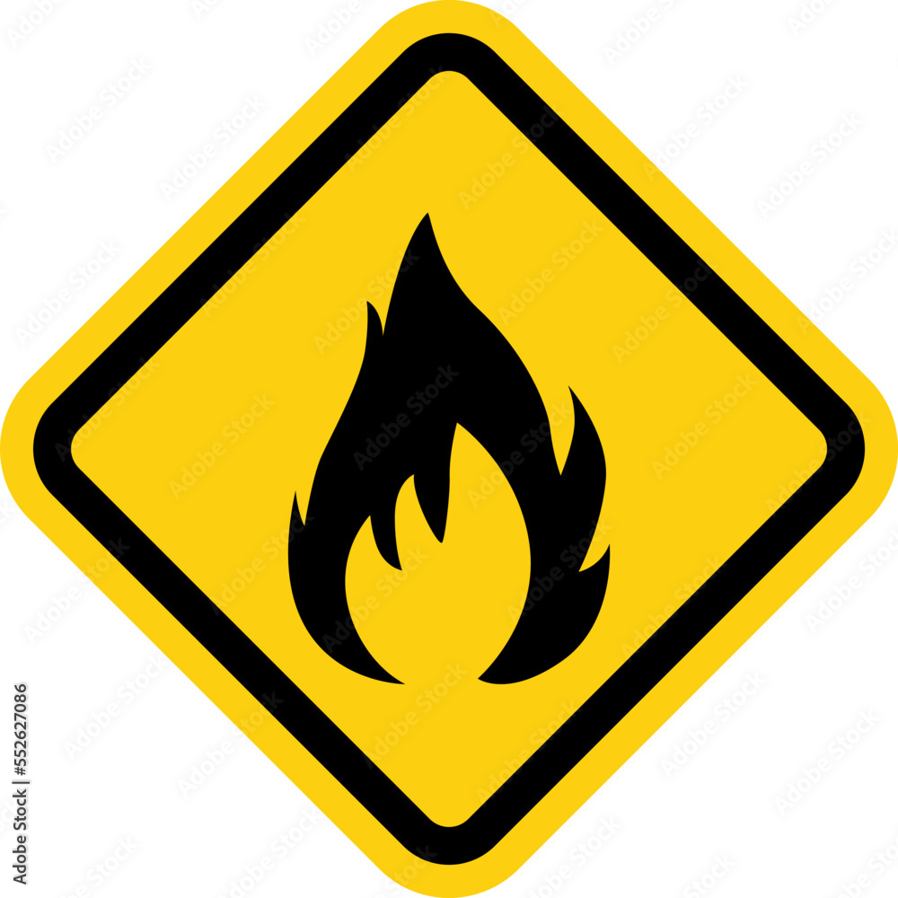 Gas station sign vector illustration. Warning symbol. Gas station warning road sign. Gas station sign vector illustration. Warning symbol. Gas station warning road sign.