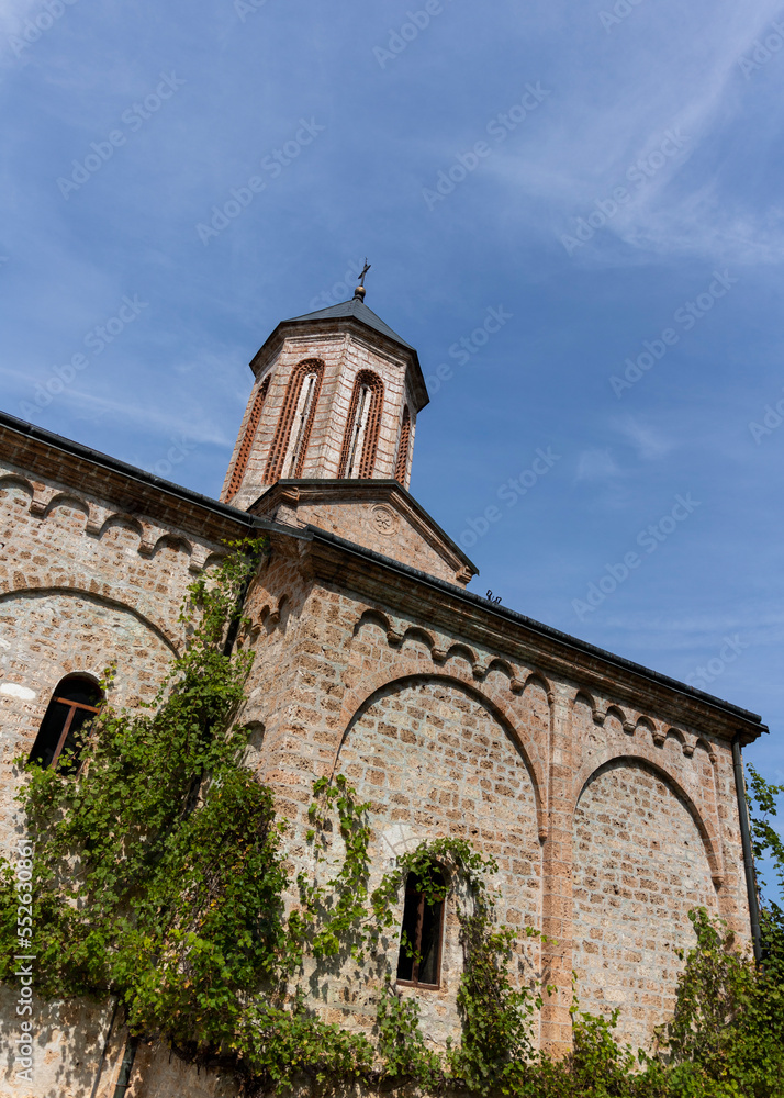 Medieval monastery Raca at Tara mountain in western Serbia
