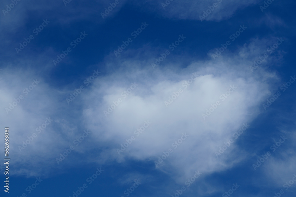 dramatic white clouds in blue sky dramatic white clouds in blue sky