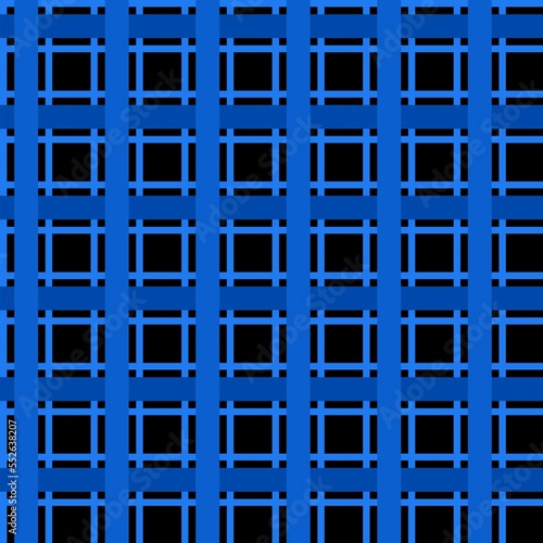 blue plaid pattern © lam