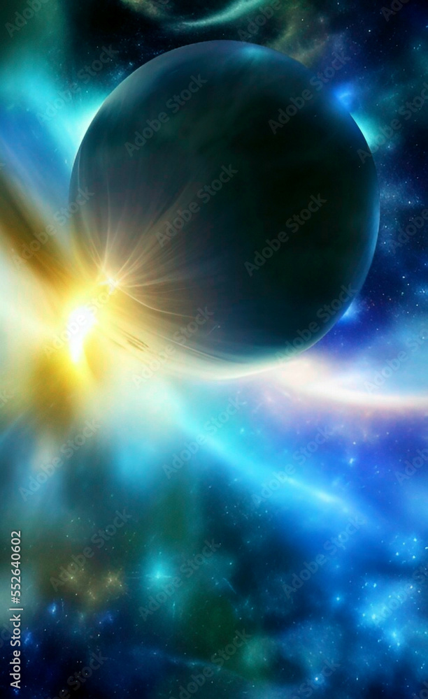 Obraz premium space abstract background