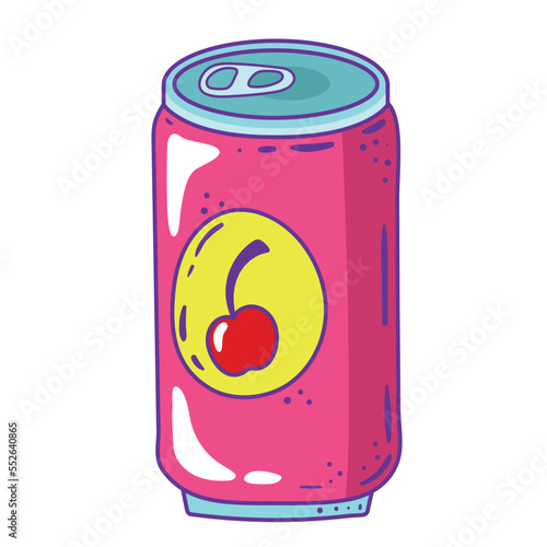 cherry soda can nineties