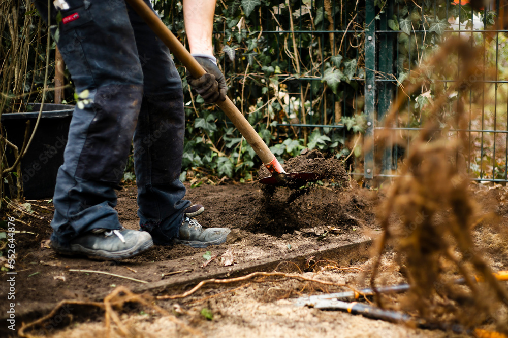 Fototapeta premium Gartenbau