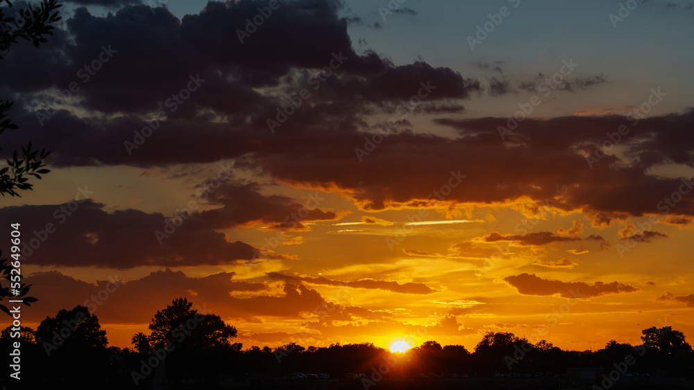 Obraz premium Lake Sunset