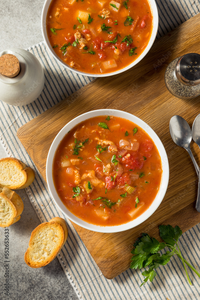 Homemade Manhattan Clam Chowder Homemade Manhattan Clam Chowder