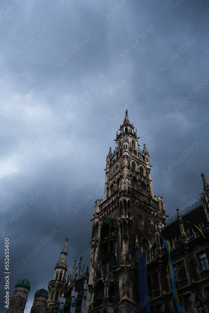 Fototapeta premium München Unwetter