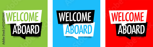 Welcome aboard