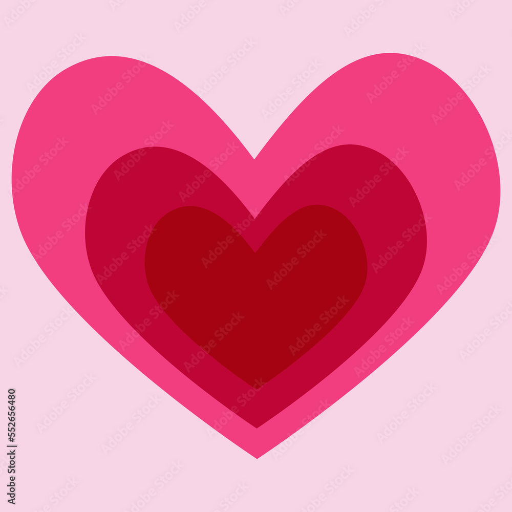 Big heart vector illustration, Valentine's day, lovers, love, couple, celebration, pink, red, for print, textile, stationary, background, design, branding, icon, sticker Big heart vector illustration, Valentine's day, lovers, love, couple, celebration, pink, red, for print, textile, stationary, background, design, branding, icon, sticker